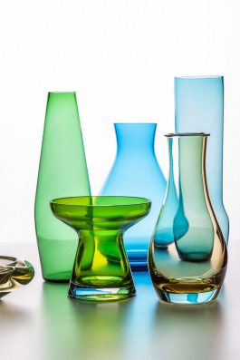  Glasvasen, Stillife Aufnahme